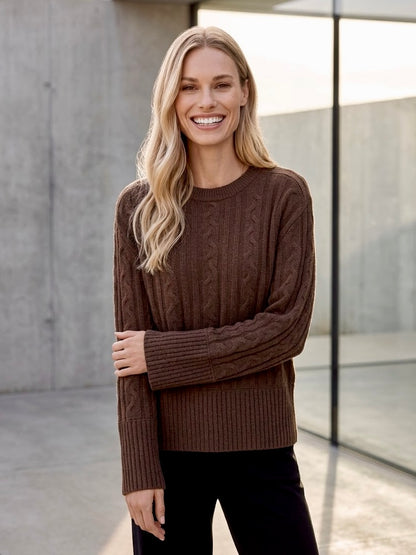 Cable Knit Pullover - GERRY WEBER
