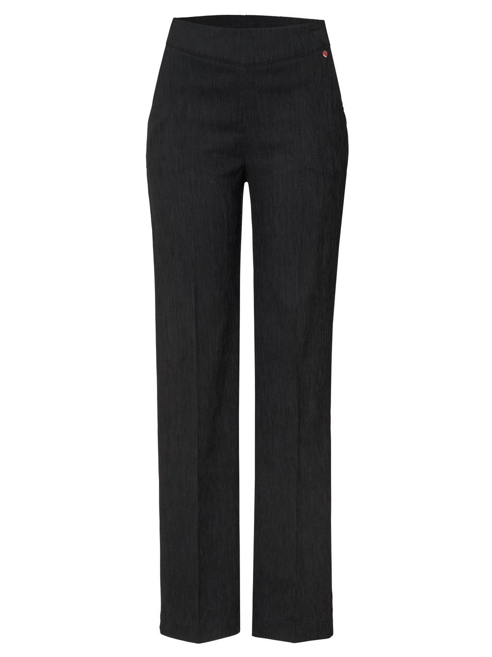 Pull-on Corduroy Pant — Black