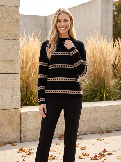 Side Button Knit Pullover