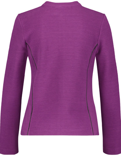 Zippered Cardigan