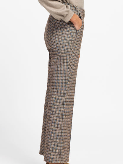 Pull-on Check Pant - GERRY WEBER