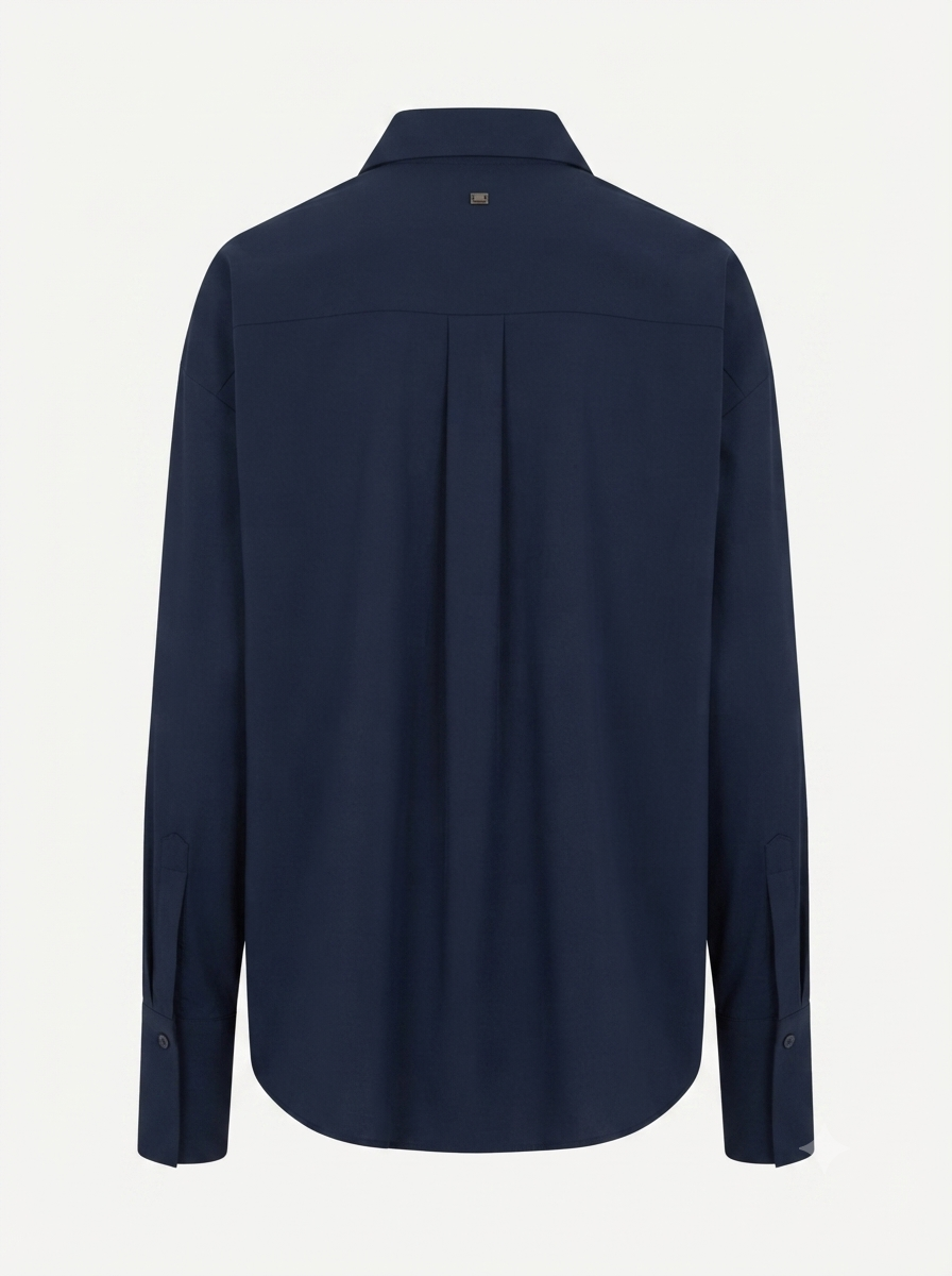 Modern Stretch Blouse – Navy - GERRY WEBER