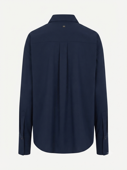 Modern Stretch Blouse – Navy - GERRY WEBER