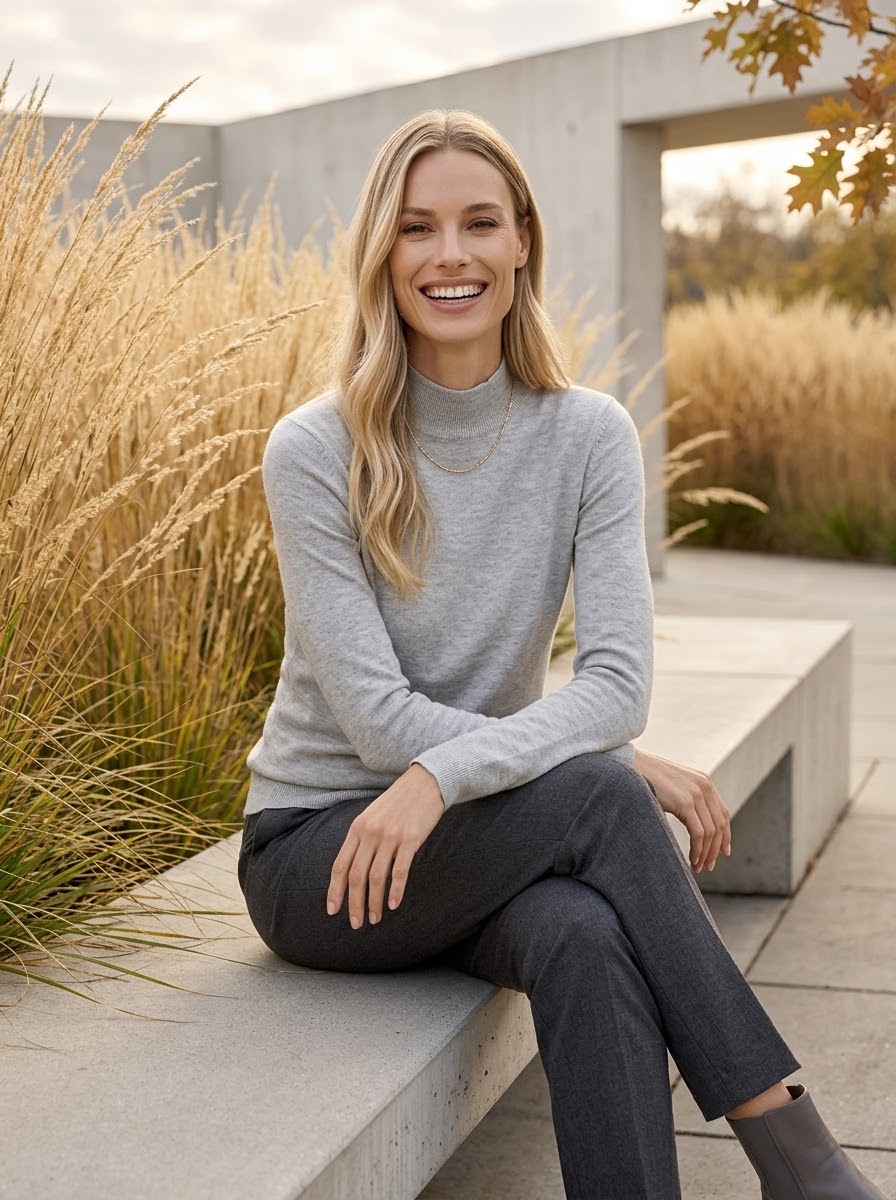Mockneck Pullover