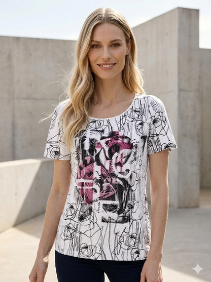 Top with Print - GERRY WEBER