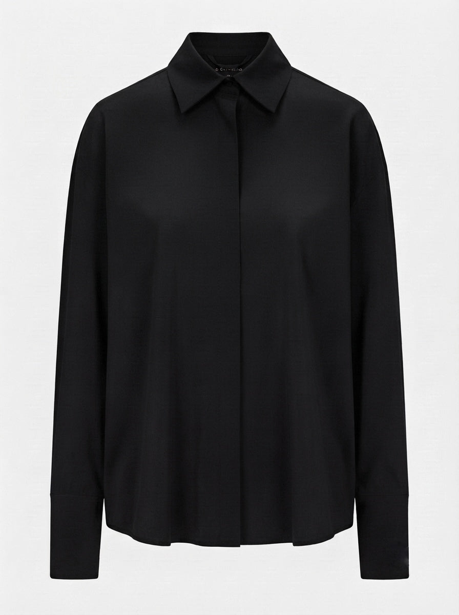Modern Stretch Blouse – Black - GERRY WEBER