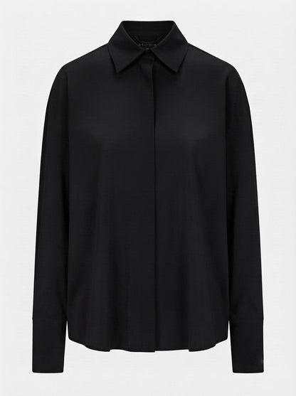Modern Stretch Blouse – Black - GERRY WEBER
