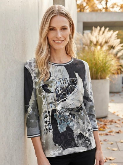 Top with Print - GERRY WEBER