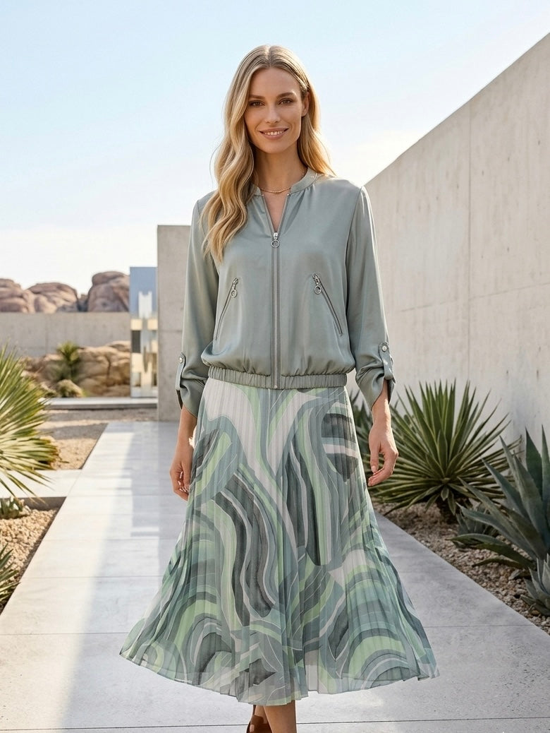 NEW Skirt with Print - GERRY WEBER