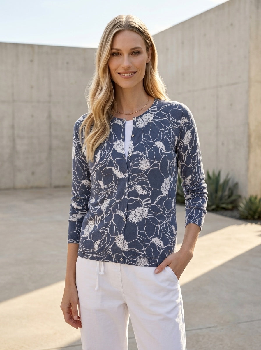 Cotton Cardigan - GERRY WEBER