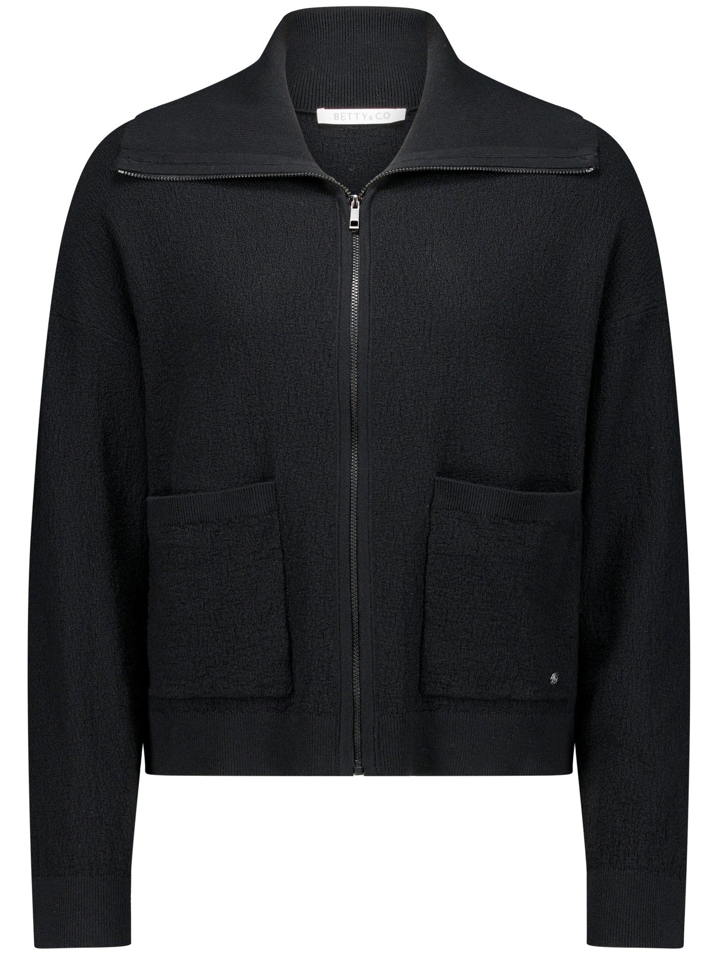 Zippered Cardigan