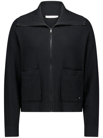 Zippered Cardigan
