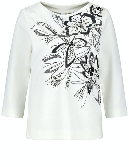 Top with Floral Embellishment - GERRY WEBER