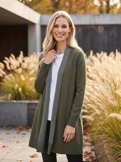 Cotton Blend Cardigan - GERRY WEBER