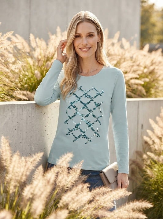 Top with Sequins - GERRY WEBER