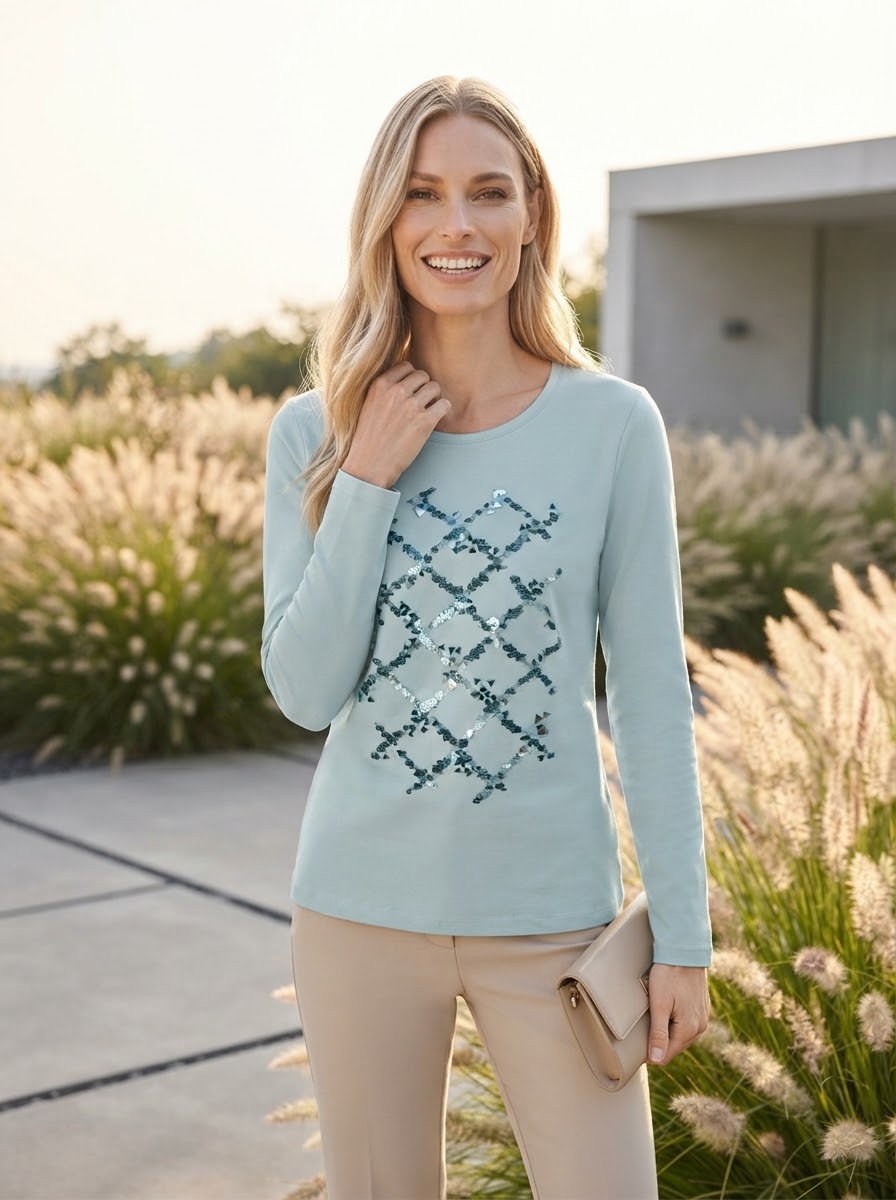 Top with Sequins - GERRY WEBER