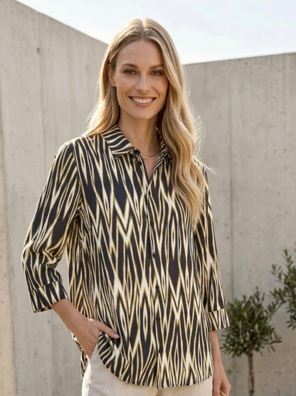 Blouse with Print - GERRY WEBER