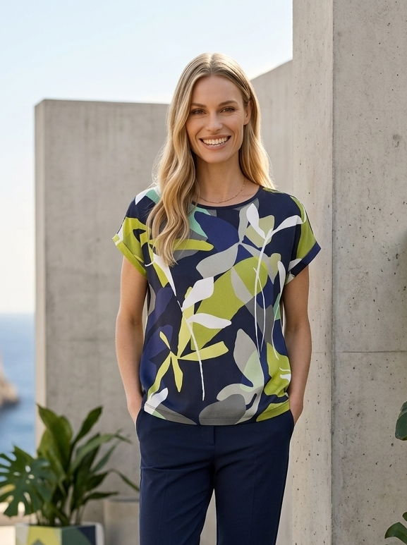 Top with Silky Front - GERRY WEBER
