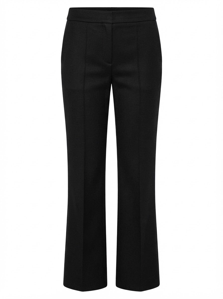 Flannel Renée Pant – Black - GERRY WEBER