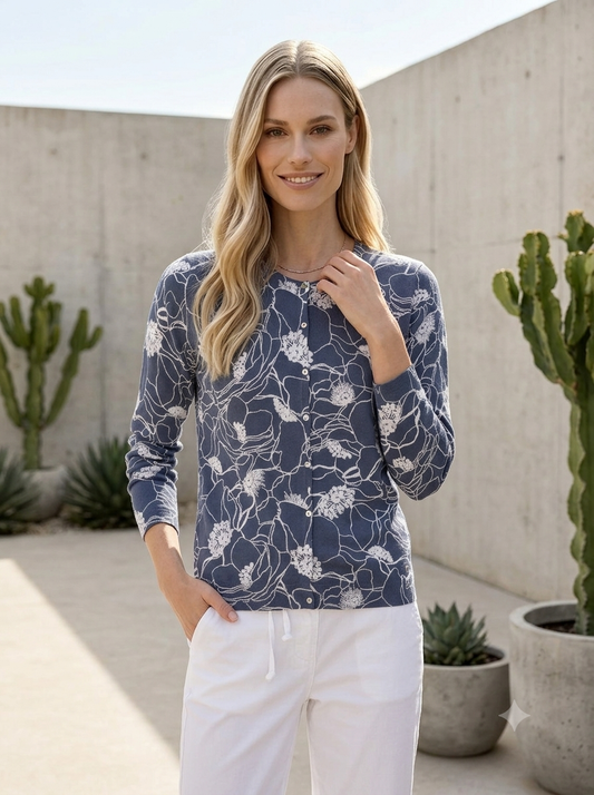 Cotton Cardigan - GERRY WEBER