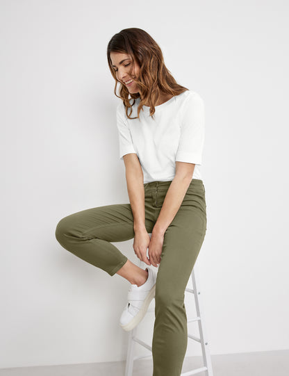 Best4Me Light Pant – Khaki - GERRY WEBER
