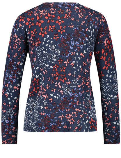Cardigan with Print - GERRY WEBER