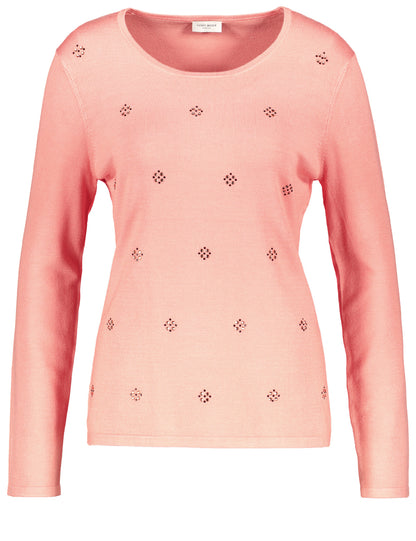 Pullover with Rhinestones - ELIZABETH SCHINDLER