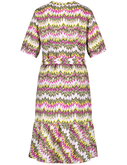 Cotton Dress with Print - GERRY WEBER