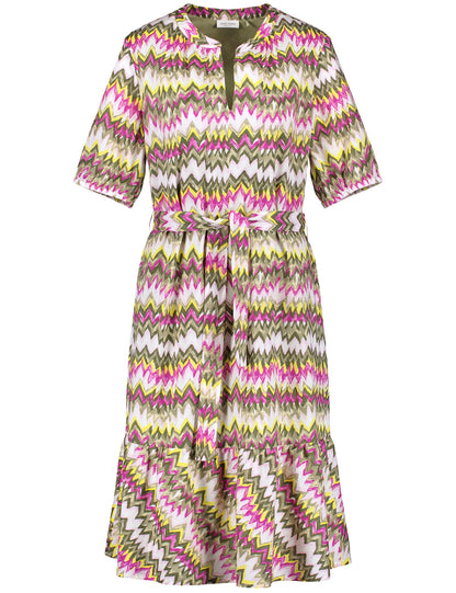 Cotton Dress with Print - GERRY WEBER