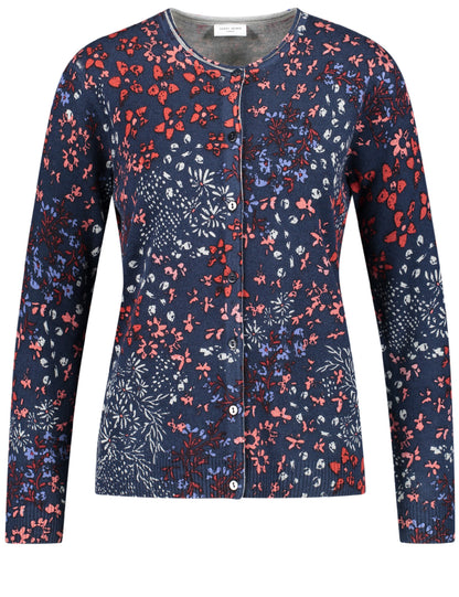 Cardigan with Print - GERRY WEBER